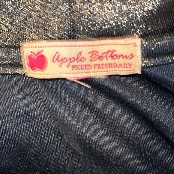 Apple bottoms vintage sequins shiny mini dress with hoodie Sz M - Picture 5 of 14